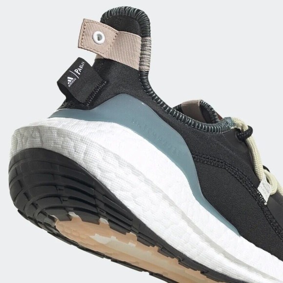 MEN\'S Adidas UltraBoost 21 x Parley Carbon Sandy Beige GX1244 Size 7 main image 8